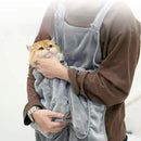 The Companion Carry | Hands-Free Cat Travel Apron with Plush Winter Sleeping Pocket