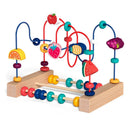 Montessori Baby Toys Wooden Roller Coaster Bead Maze Toddler Early Learning Educational Puzzle Math Toy for Children 1 2 3 Years