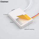 Input 220V Built-in Transformer Output 12V 1A 12W Single Button Mirror Touch Sensor Switch for Mirror LED Light Touch Switch