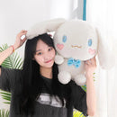Anime Sanrio Kawaii Cinnamoroll Plush Toys Pillow Action Figure Stuffed Animal Comfort Soft Doll Children Toys Christmas Gift