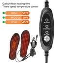 USB Heated Shoe Insoles Winter Electric Heated Insoles Warm Thermal Insoles Foot Warmer Heating Shoe Pad for Women Men
