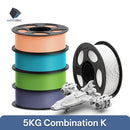 ANYCUBIC 5KG PLA Filament For FDM 3D Printer 1.75mm Eco-friendly 3D Printing Material Failment For Kobra S1C K3C EU US Warehouse