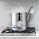 The Alchemist's Vessel | 5-Gallon Tri-Ply Stainless Steel Brew Kettle