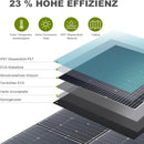ALLPOWERS 600W Foldable Solar Panel High-Efficiency Solar Module Solar Charger with Solar Output for RV Off-Grid Boat Home Camp