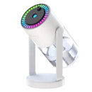 Shakes Head Desktop Portable Humidifier New Projection Starry Sky Top USB Heavy Fog Vehicle New Rotating Aromatherapy Machine