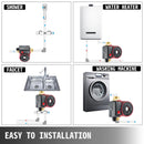 SucceBuy Hot Water Circulation Pump 0.6-Inch 220V 5.3 GPM 90W Water Pump 0.8A for Automatic Shower Washing Machine for Home Use