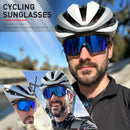 SCVCN New Cycling Running Glasses Bike for Men UV400 Outdoor Sports MTB Drving Sunglasses Women Road Bike Bicycle Goggles