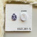 Shapes Small Easter Theme Polymer Clay  Cutter for Making Earrings, Easter Egg Rabbit Shape crucifix Soft pottery jewelry making