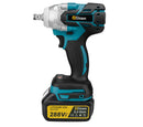 Gisam 520N.M Brushless Electric Impact Wrench Cordless Electric Wrench 1/2inch for Makita 18V Battery Pin Screwdriver Power Tool