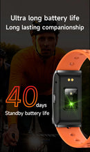 The Silent Companion | Screenless Health Smart Band with Heart Rate & Sleep Monitoring