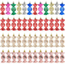 6pcs Christmas Lollipop Candy Cane Pendant Xmas Tree Hanging Ball Ornaments Christmas Decorations for Home 2025 New Year Gift