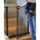 UBRAVOO Baby Gate for Doors and Stairs, Height 100 cm, Safety Pet Gate,  Automatic Closure, Triple Locking