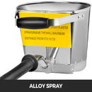 Vevor Spray Gun for Painting Walls Ceilings Cement Mortar Sprayer Plaster Hopper Gun With 4 Jet Hopper Ladle Construction Tool