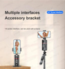 AXNEN AI Auto Following Gimbal Stabilizer 360 Rotation Phone Stand P02 Desktop Tracking Gimbal with Remote for Live Photography