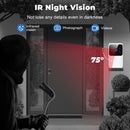 The Threshold Eye | 2.4GHz WiFi Smart Video Doorbell with Night Vision & 2-Way Audio