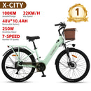 The Volt Nomad | 48V Urban Commuter eBike — 10.4Ah Removable Battery, 250W Motor