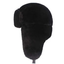 BUTTERMERE Fur Caps Women Bomber Hats Pink Winter Hat Russian Female Thicker Warm Solid Soft Windproof Ear Flap Ushanka Hat 2022