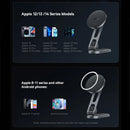 Baseus Magnetic Car Phone Holder for Tesla Display APP Foldable 360 Degree Rotation Metal Car Mount for iPhone 12 13 14 Pro Max