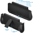 NEWDERY 10000毫安时外接电池底座，适用于任天堂Switch/Switch OLED备用充电保护壳，支持PD快充供电