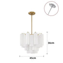 Amber Murano Glass Ceiling Chandelier Round for Dining Living Room Bedroom Modern Murano Glass Pendant Chandelier Light