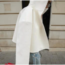 Retro Crocodile Pattern Short Women's Leather Jacket High Collar Zipper Loose Long Sleeve Jackets 2026 Lady Street Daily Wear