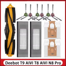 ECOVACS Deebot T8 AIVI T9 AIVI N8 Pro AIVI N9 N10 N10 Plus 配件主刷、边刷、滤网、尘袋、高效滤网