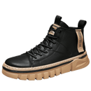 Damyuan Non-Leather Shoes Men Comfortable Sneakers Men Waterproof Non-Slip Outdoor Casual Shoes Tooling Motorcycle Boots 39-44