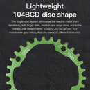 VXM Bicycle 104BCD Crank Chainring Round 30T 32T 34T 36T38T40T42T44T 46T 48T 50T 52T Narrow Wide Chain Wheel MTB Bike Chainwheel