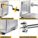 Tornado Potato Spiral Cutter,Manual Stainless Steel Twisted Potato Curly Fry Cutter for Potatoes Carrots Cucumbers