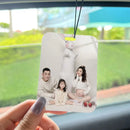 new Car fragrance Custom photo pendant Car perfume DIY company LOGO Personal photo lovers Personalized creative car decoration