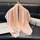2025 Latest Women Silky Kerchief Shawl Ethnic Travel Scarves Bufanda Fashion Jacquard Scarf Printed Decorative Sun Protection