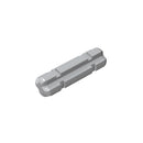 Gobricks 10PCS DIY Part 32062 High-Tech Axle 2 Notched Bricks Building Blocks Educational High-Tech Spare Kid Toy Boy Girls Gift