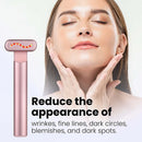 EMS Microcurrent Face Lifting Device Red Light Facial Wand Eye Neck Massager Skin Tightening  Anti Wrinkle Skin Care Beauty Tool