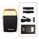11000 RPM POP Barbers P620 Professional Electric Men's Beard Trimmer Double Foil Shaver Electric Shaver USB Hair Cutting Machine