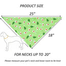 The Orchard | Fruit-Floral Adjustable Dog Bandana for Small, Medium & Large Breeds