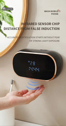 Smart Automatic Foam Soap Dispenser USB Charging Hand Washing Machine ABS Material Two Colors for Bathroom