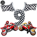Dirt Bike Birthday Party Decorations for Boys Motorcycle  Party Supplies Motorcycle Balloon Banner Cake Toppers Hanging Decorati