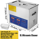 SucceBuy 1.3L 2L 3L 6L 10L 15L 22L 30L 超声波清洗器 便携式洗碗机 超声波家用清洁电器