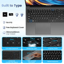 Teclast F17Plus Laptop 17.3 inch, 16GB RAM 512GB SSD, Intel N95, Windows 11 Pro Notebook, 180° Flip Laptops Computer, Backlit Keyboard, mini-HDMI，USB 3.2x3