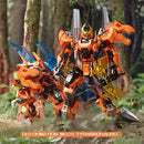 F5-A0008 Mech Series 2-in-1 No need to disassemble Triceratops Mech Transforming Mech children's birthday building block toy