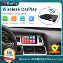 奥迪Q7 2010-2015款无线CarPlay安卓自动车载系统，带镜像连接、AirPlay、CarPlay功能