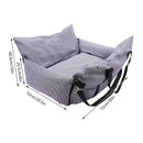 Dog Car Seat, Portable Pet Seat, Dog Car Travel Carrier Bed For Dogs, Cats, And Other Pets  76.2*52*40.6cm