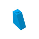 Gobricks 10PCS Bricks Assembles Particles 60481 2x1x265 Degree Slope Bricks Building Blocks Replaceable Parts For Children Gifts