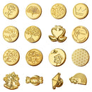 Irregular Lacquer Seal Head Retro Stamp Diy Scrapbooking Crafts Invitation Letter Decor Wax Seal Christmas Valentine's Day Theme