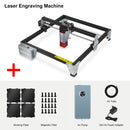 LASER TREE K1 迷你激光雕刻机，带 5W 10W 激光头，激光雕刻切割机，木工 TTL 蓝光激光模块