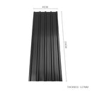 Set of 12 Heavy-Duty Corrugated Steel Panels for Roofing, Walls & Flooring | Fire/Corrosion-Resistant Recyclable Metal Sheets