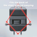 SEAMETAL Car Seat Back Storage Bag Interior Back Seat Table For Phone Ipad Drinks Tray Holder Universal Pu Leather Hanging Bag