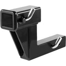 VEVOR Trailer Hitch Riser for 2" Receiver Extender Extension Adapter 4000 lbs Max Towing Capacity Hitch Pins Included Black