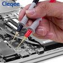 Cleqee P1503系列万用表测试线套件，带可更换针式探头、4毫米香蕉插头、鳄鱼夹、SMD测试电缆