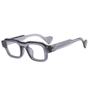 SO&EI Fashion Square Men Sunglasses Retro Rivets Women Yellow Blue Shades UV400 Sun Glasses
